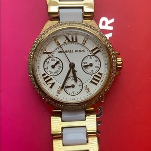 Michael Kors white watch